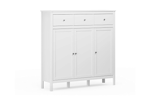 Комод трехстворчатый Ewa белый