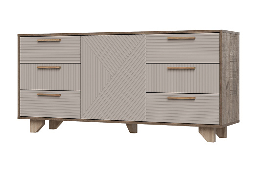 Комод Ньёрд Н 1500.7 дуб самдал / ива пепельная