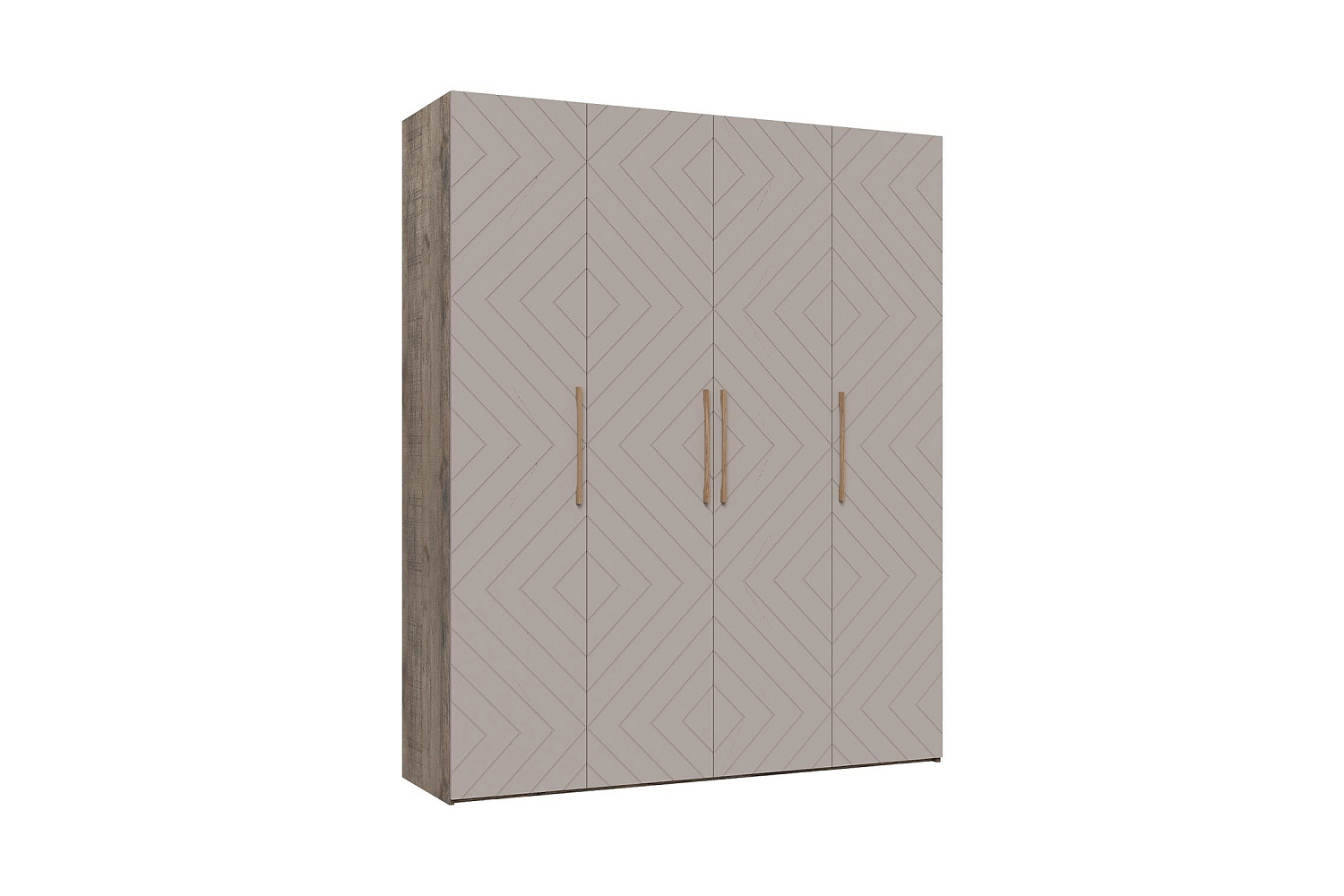 Шкаф Ньёрд 1800 дуб самдал / ива пепельная