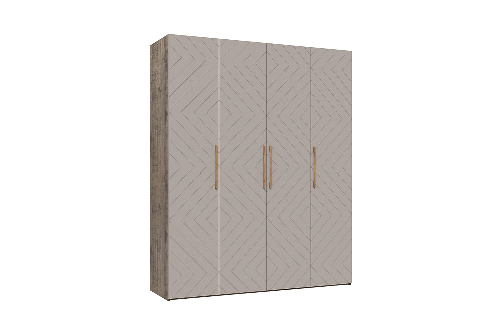 Шкаф Ньёрд 1800 дуб самдал / ива пепельная