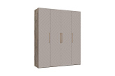 Шкаф Ньёрд 1800 дуб самдал / ива пепельная
