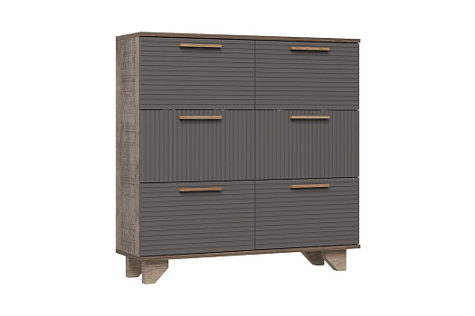 Обувница Ньёрд 1000.6 дуб самдал / черника