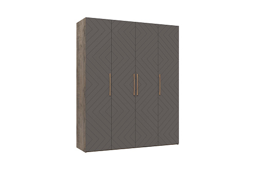 Шкаф Ньёрд 1800 дуб самдал / черника