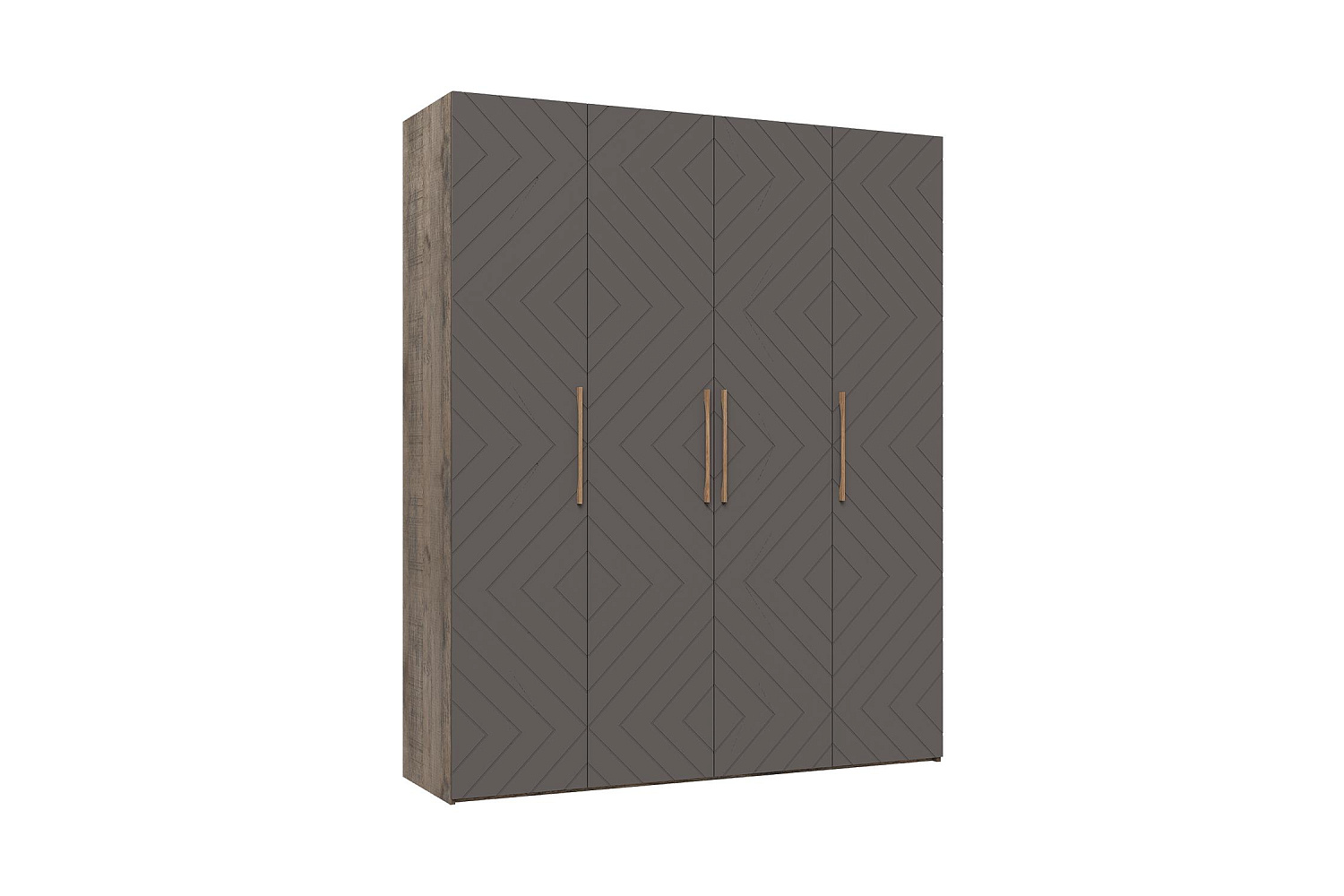 Шкаф Ньёрд 1800 дуб самдал / черника