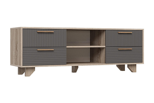 ТВ Тумба Ньёрд 1500.4 дуб сонома / черника