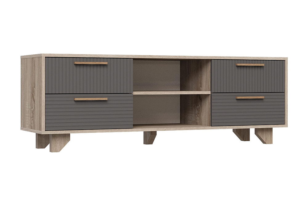 ТВ Тумба Ньёрд 1500.4 дуб сонома / черника