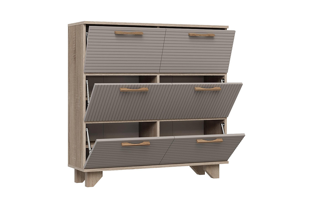 Обувница Ньёрд 1000.6 дуб сонома / ива пепельная