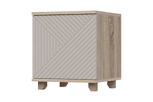 Тумба прикроватная Ньёрд дуб сонома / ива пепельная