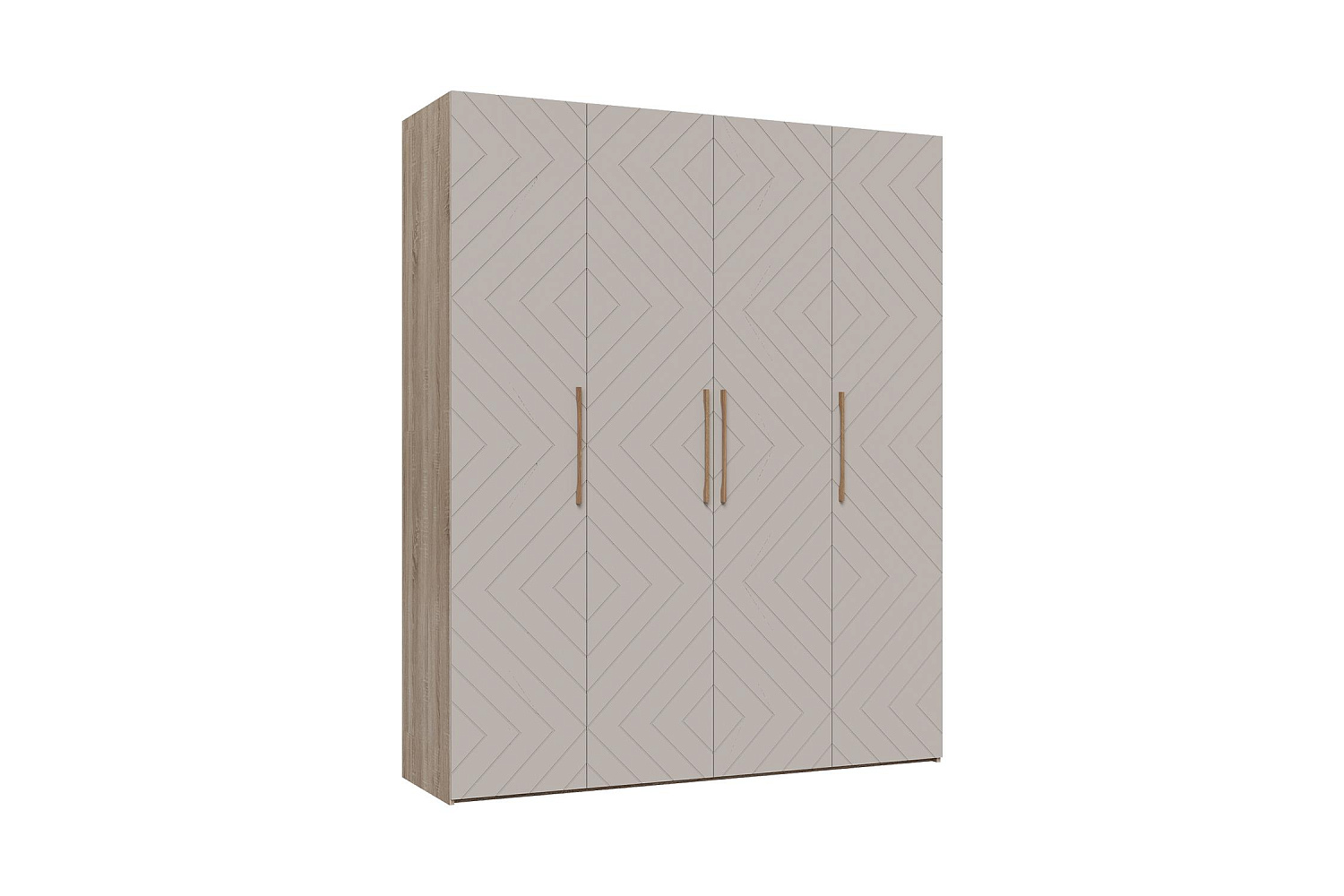 Шкаф Ньёрд 1800 дуб сонома / ива пепельная