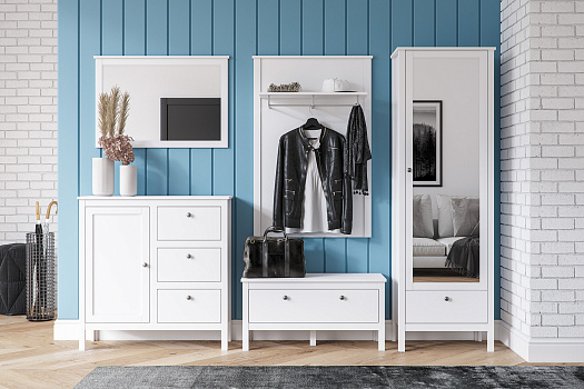 Модульная прихожая Ewa белая