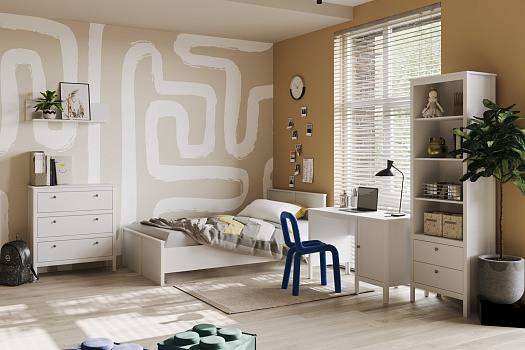 Модульная спальня Ewa белая