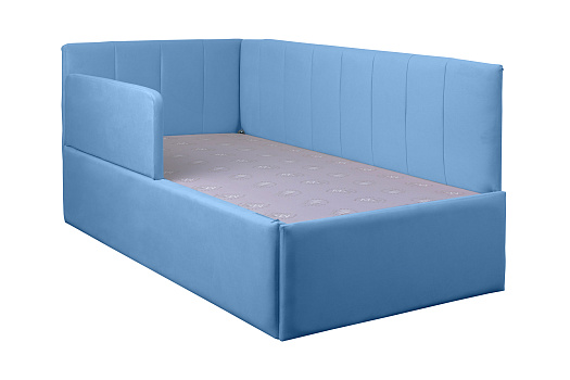 Кровать Хагги голубая