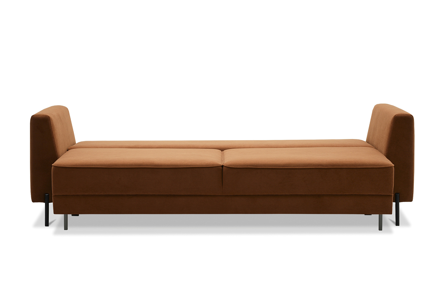 Диван еврокнижка Энгри терракотовый