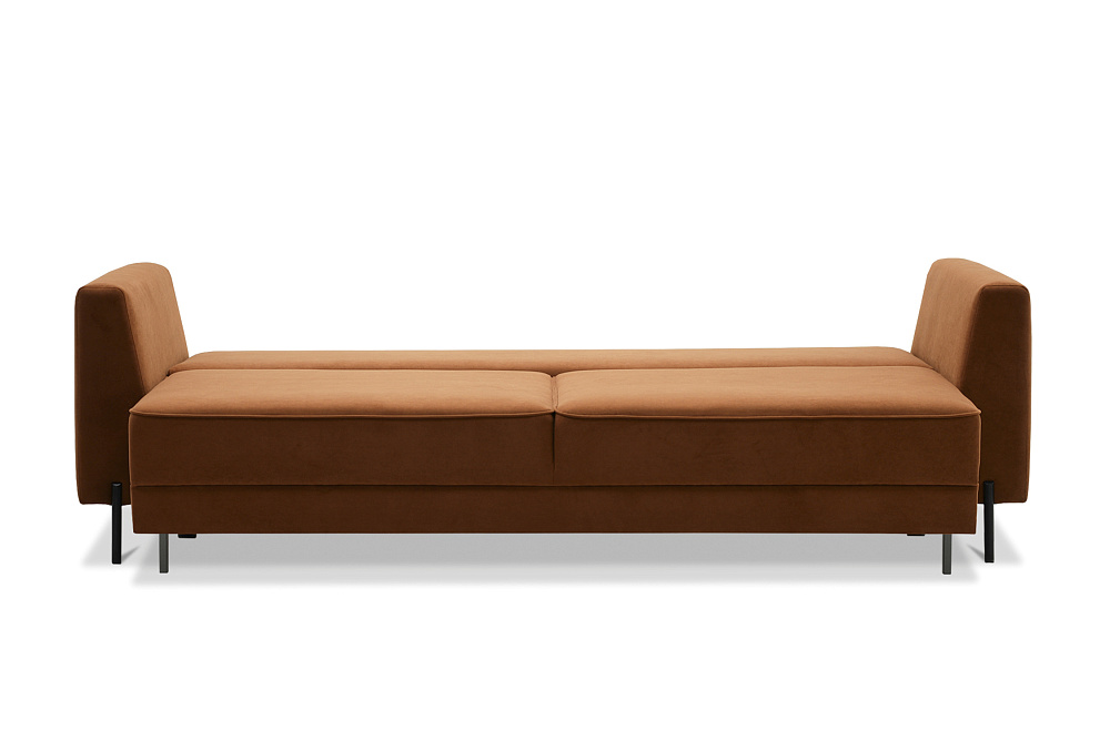 Диван еврокнижка Энгри терракотовый