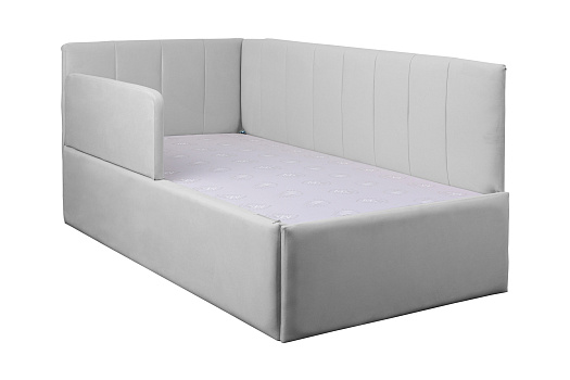 Кровать Хагги серая