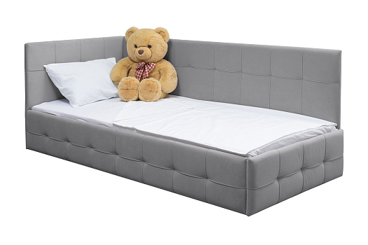 Кровать Банни серая