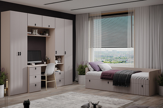 Детская №4 Тиффани кашемир / кашемир матовый