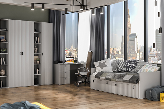 Детская №5 Тиффани белый снег / белый софт