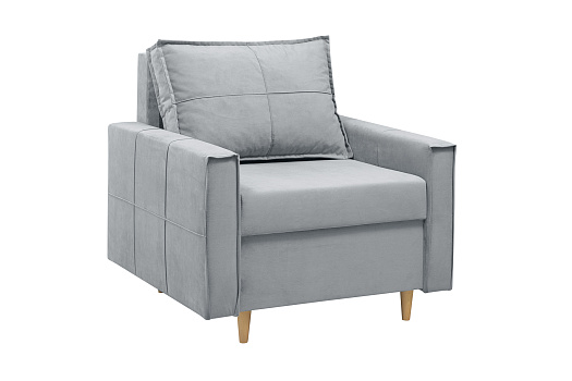 Кресло Стоун светло-серое