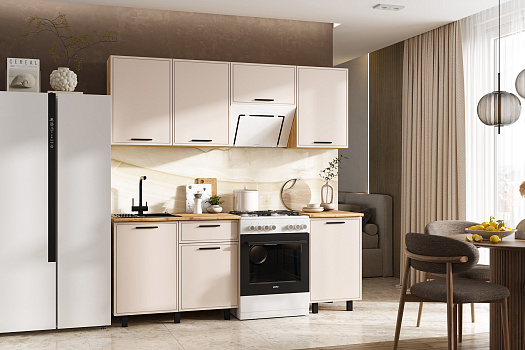 Кухня Бьянка 2.1 м кашемир