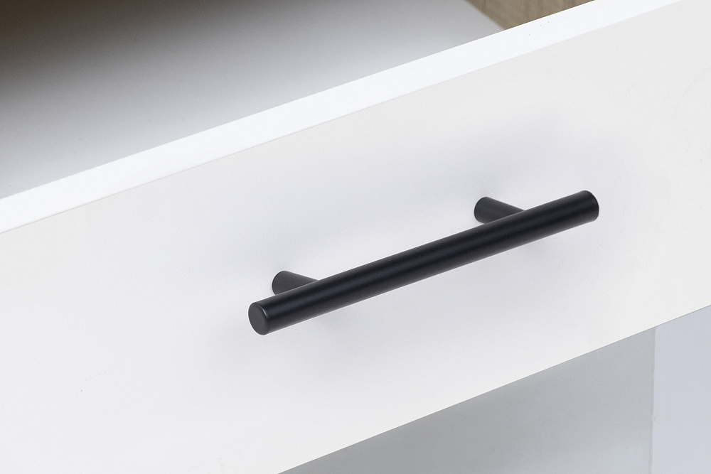 Ручка мебельная 128/188 черный матовый