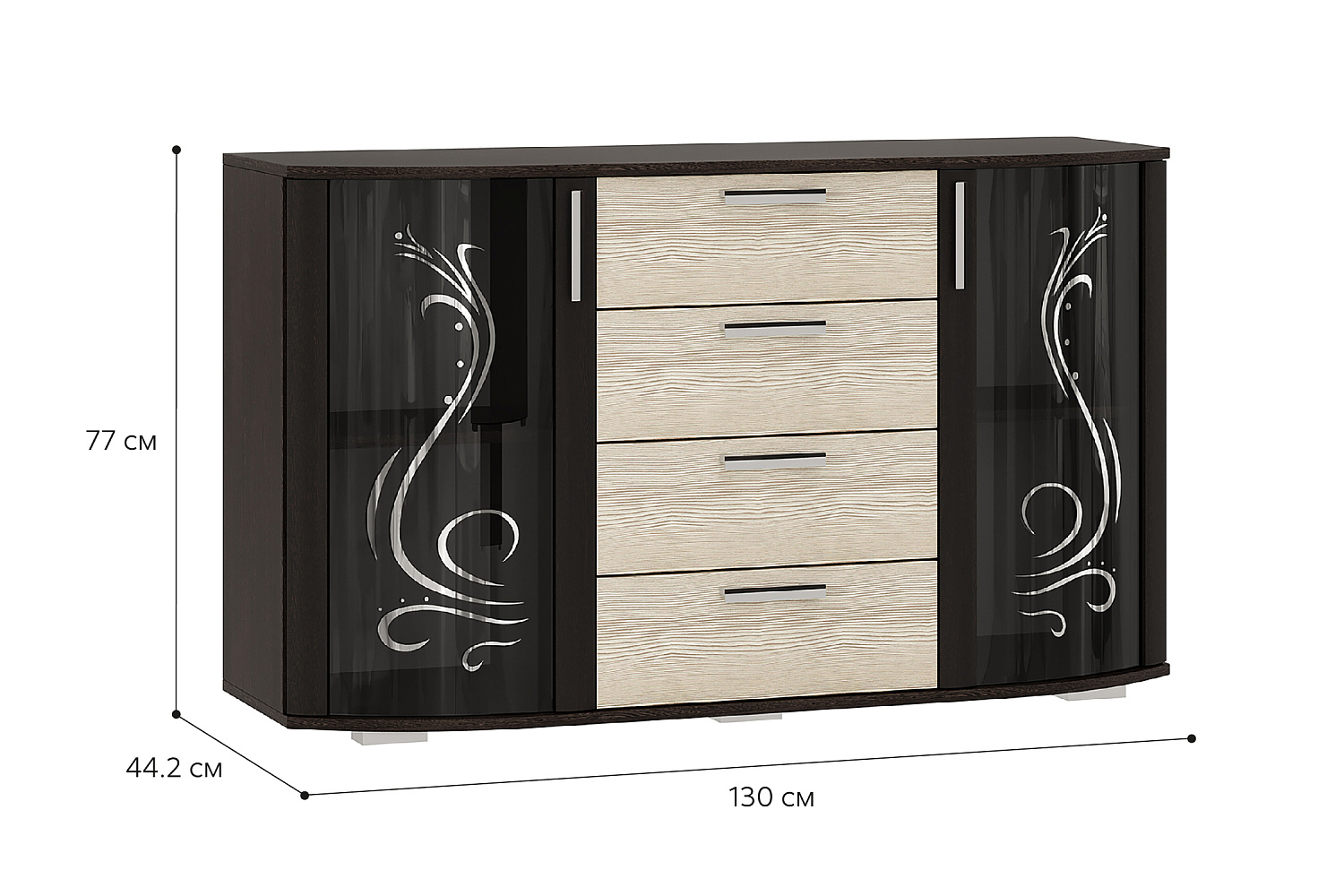 Комод Грация венге / лоредо