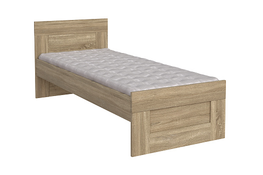 Кровать односпальная Сириус сонома