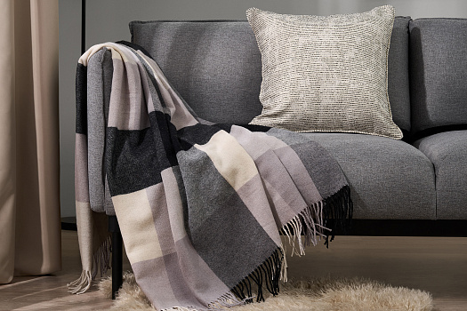 Плед Вилант 120х160 см шерсть, цветной