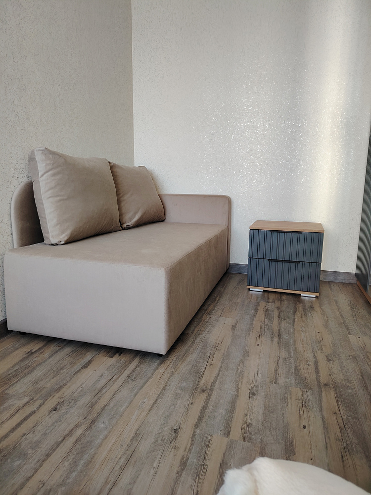 Диван кушетка Кайли правый фиолетовый