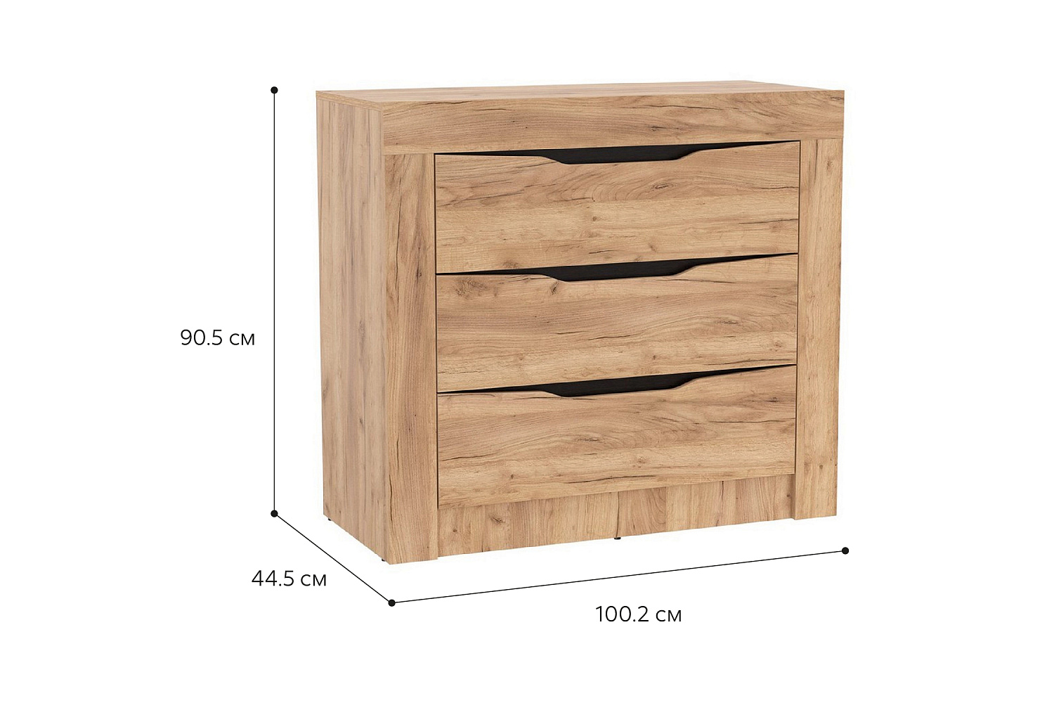 Комод Флорида венге / дуб золотой
