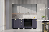 Кухня Монора 2.0 м черничная нота / серебряная вуаль