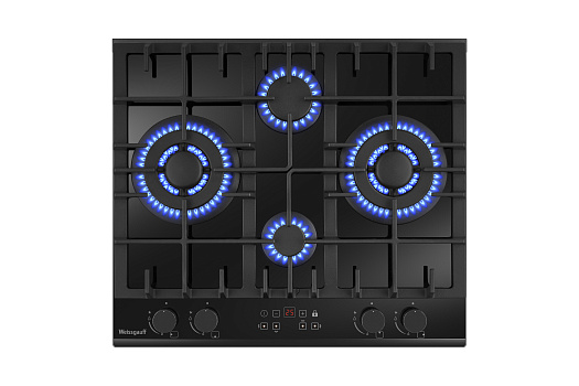 Газовая варочная панель Weissgauff HGG 642 BGH Double Wok Timer