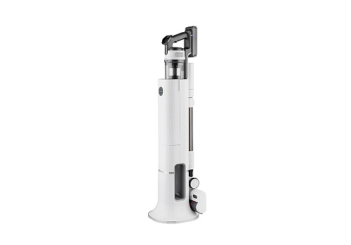 Вертикальный моющий пылесос Weissgauff V20 BLDC wash&dry dust station белый