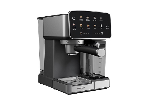 Кофеварка Weissgauff WCM-356 automatic cappuccino color touch серый
