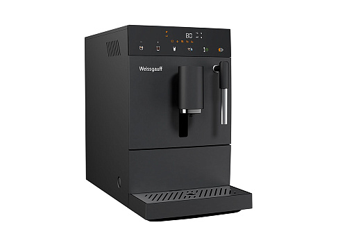 Кофемашина Weissgauff WCM-245 DB touch cappuccino черный