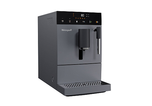 Кофемашина Weissgauff WCM-245 DBx touch cappuccino темно-серый