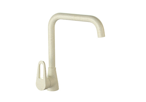 Смеситель 7 матовый бежевый