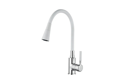 Смеситель Accoona A9890 белый