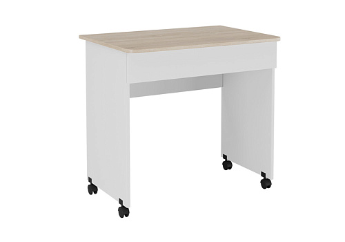 Компьютерный стол Diamond тип 2 дуб сонома / белый