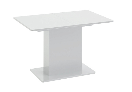 Обеденный стол Diamond белый глянец
