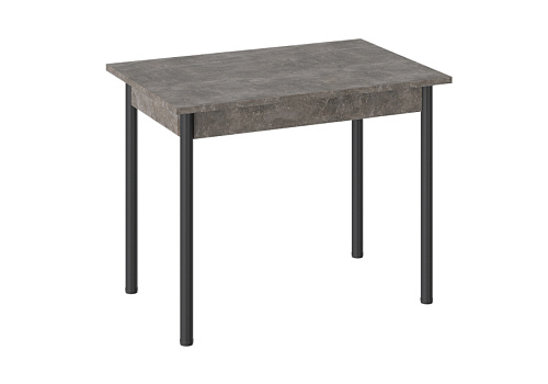 Стол Родос тип 1 черный муар / ателье темное