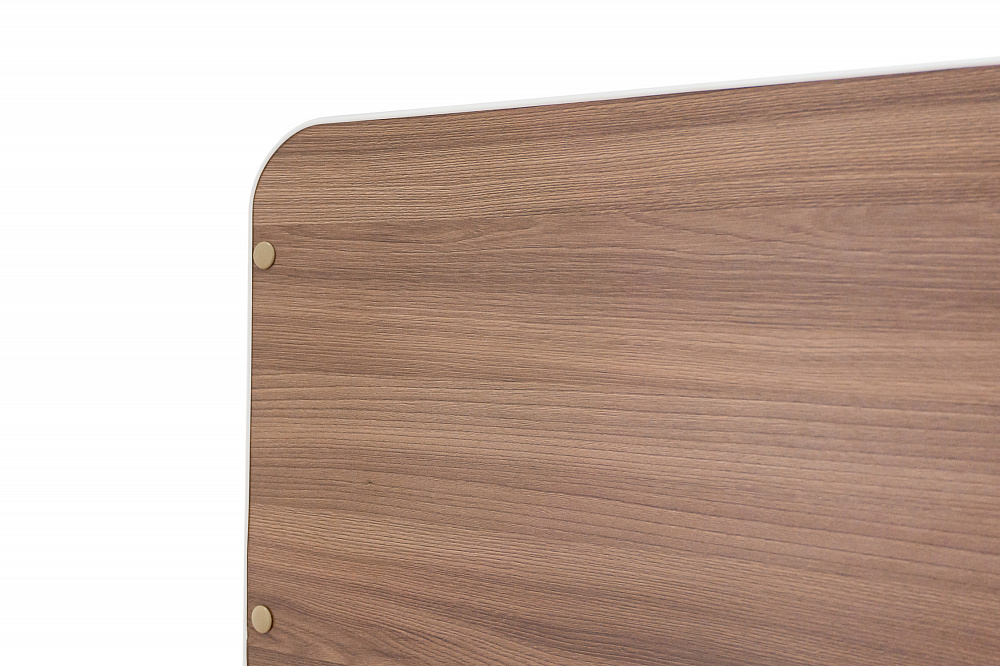 Кровать-чердак Сказка ясень шимо темный / ясень шимо светлый