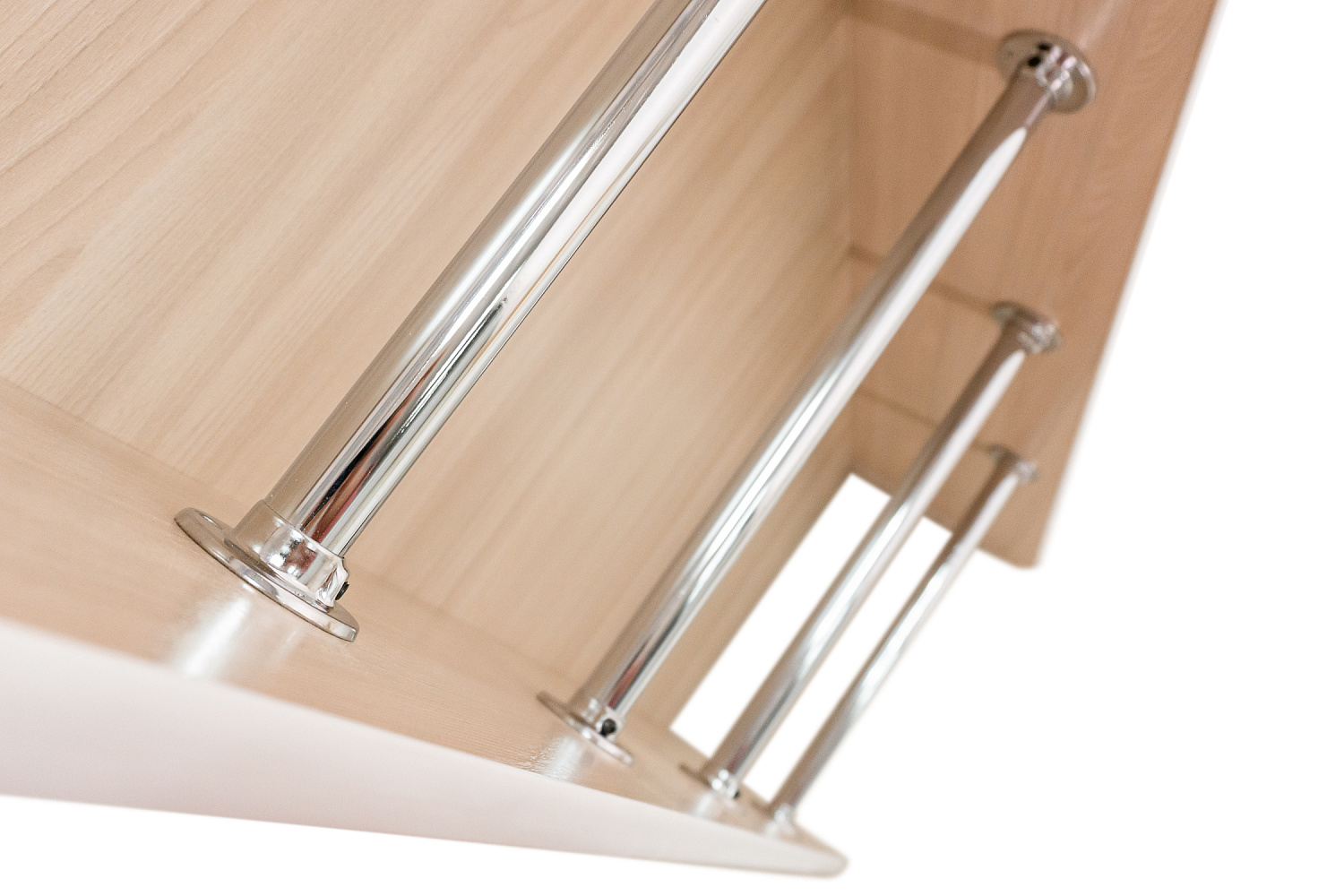 Кровать-чердак Сказка ясень шимо темный / ясень шимо светлый