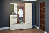 Модульная прихожая Ника ясень шимо