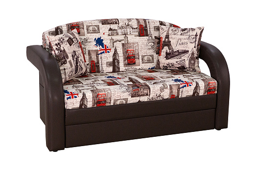 Диван выкатной Вена коричневый