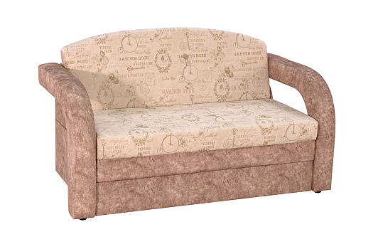 Диван выкатной Вена светло-бежевый / бежевый