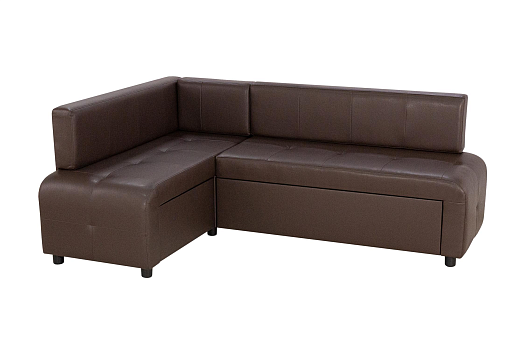 Кухонный уголок Прага темно-коричневый