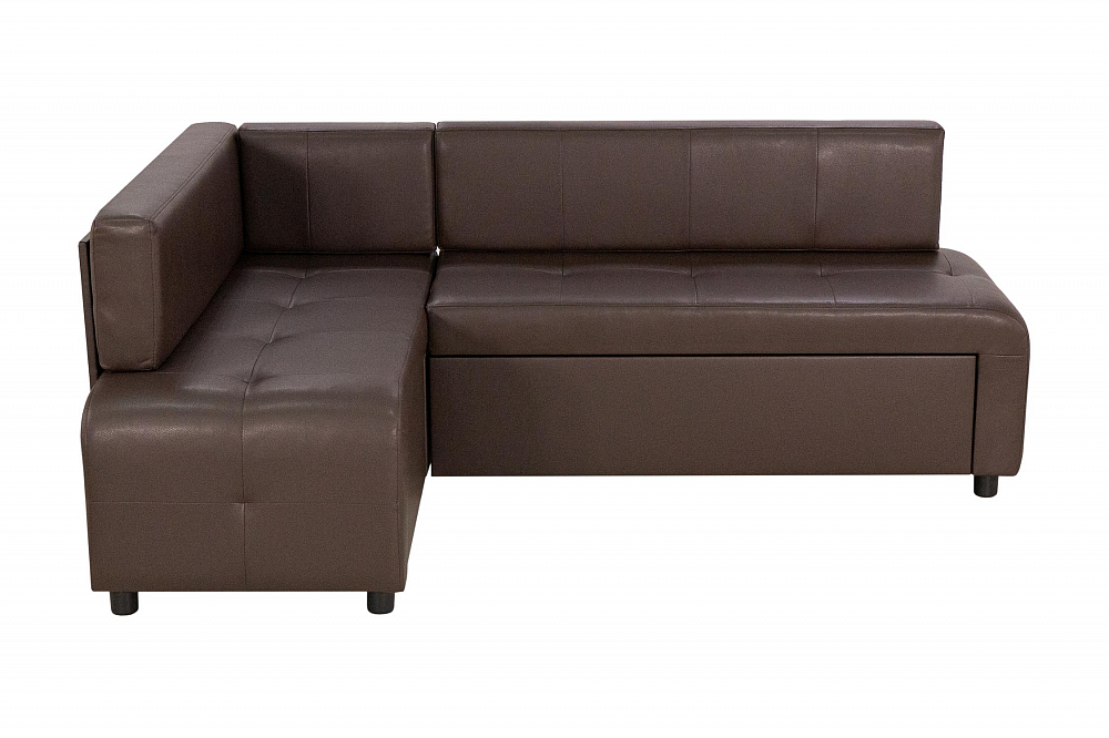 Кухонный уголок Прага темно-коричневый