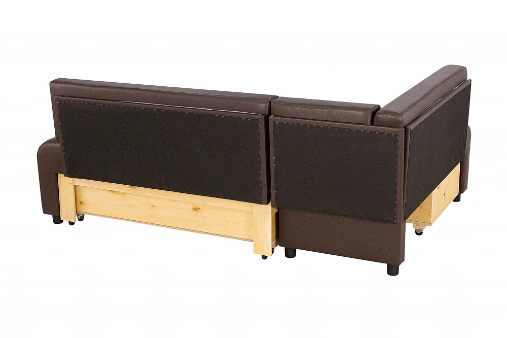 Кухонный уголок Прага темно-коричневый