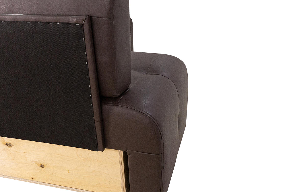 Кухонный уголок Прага темно-коричневый